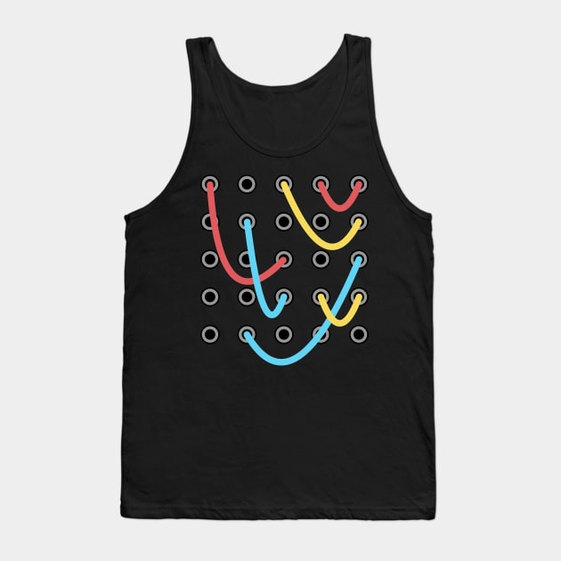 Analog Modular Synthesizer Tank Top by MeatMan